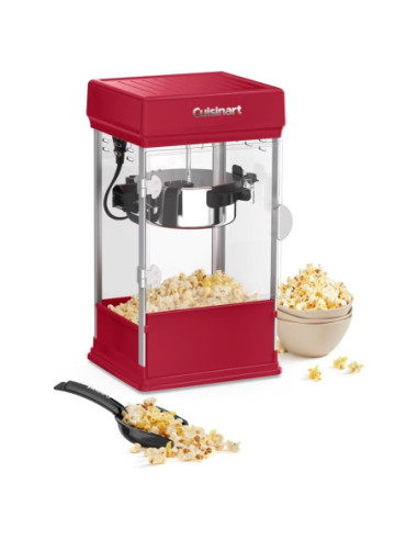CANGUILERA CUISINART ESTILO TEATRO 16 TZAS-EN 3MIN- PUERTA ABATIBLE- ROJO