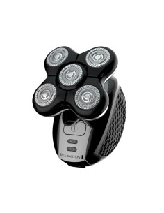 Afeitadora Recargable Remington Balder Pro 5 Cabezas Rotativa Inalambrica 50min Para Cabeza Negra