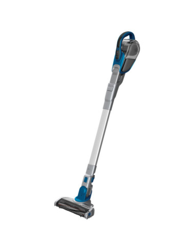Aspiradora Black Decker Inalambrica 2 En 1-Piso Y De Mano-Recargable Gris-Azul